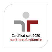 Zertifikat seit 2020 - audit berufundfamilie
